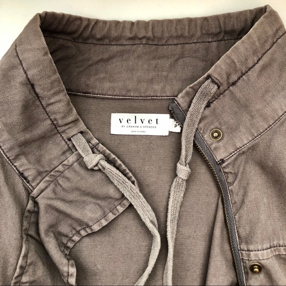 Velvet by Graham & Spencer army jacket - Picture 7 of 9